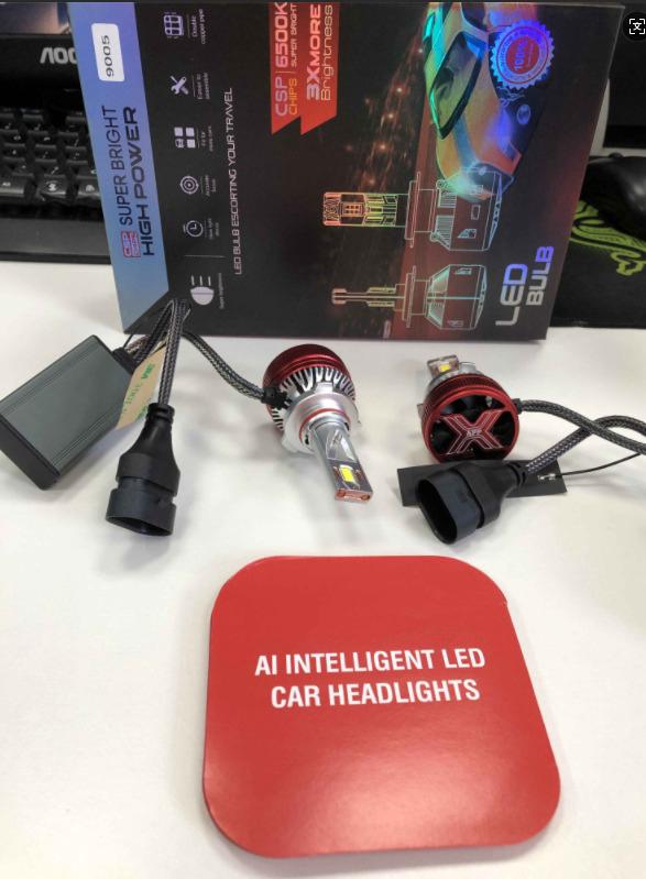 Tri Color LED headlight